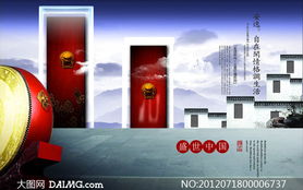 盛世中国地产广告设计 专业PSD分层素材与代理代办服务解析